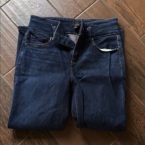 Ann Taylor Dark Blue Skinny Jeans